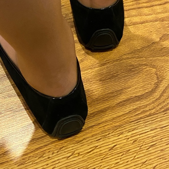 NWO Cole Haan 7.5 Black Leather Ballet Flats - Picture 3 of 4